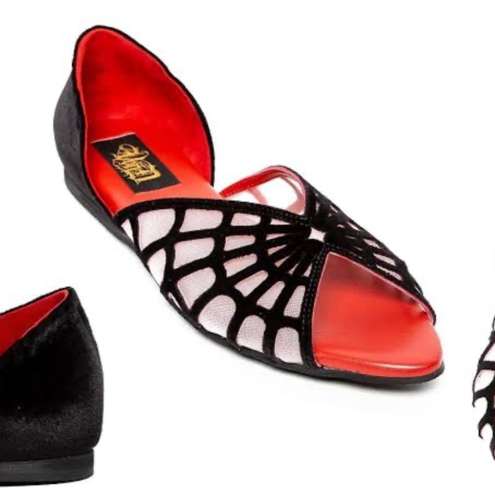 Kat Von D Adele Spiderweb Flats